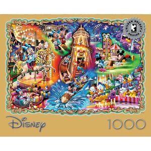 Disney Collection - Silver Select Mickey's Carnival -‎ 1000 Pieces Puzzle (New)